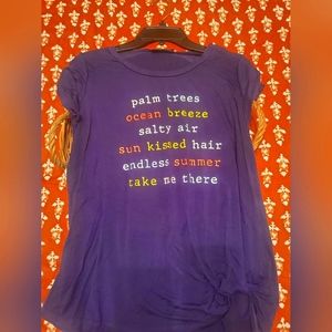 T-SHIRT with fun summer ☀️ things